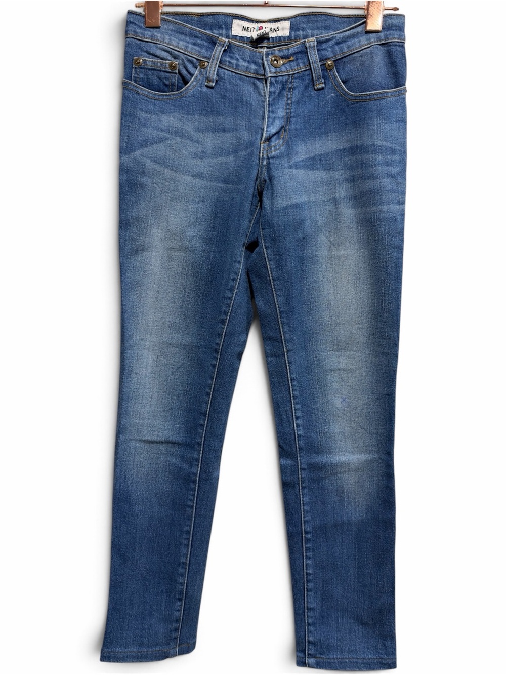 Low Rise Skinny Cigarette Ankle Jeans Size 28 Y2K NEXT